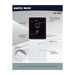 Security Camera Nuvo 65-935 Starfish - SMART Doorbell Security Camera - White Doorbell with White Chime - White Finish Nuvo