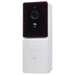 Security Camera Nuvo 65-935 Starfish - SMART Doorbell Security Camera - White Doorbell with White Chime - White Finish Nuvo