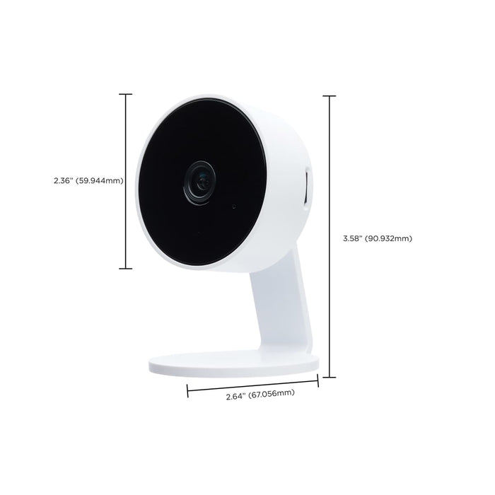 Security Camera Nuvo 65-940 Starfish - SMART Indoor Security Camera - White Finish Nuvo