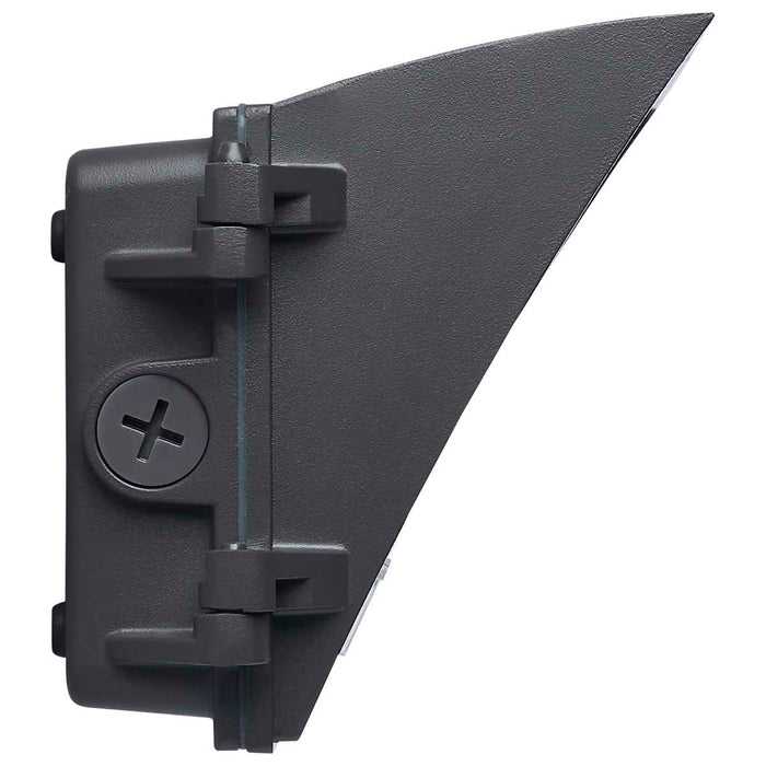 Wall Pack Nuvo 65-942 45/60/80 Watt - 3K/4K/5K CCT Selectable LED Semi Cutoff Wall Pack - 120-277 Volt - Bronze Finish Nuvo