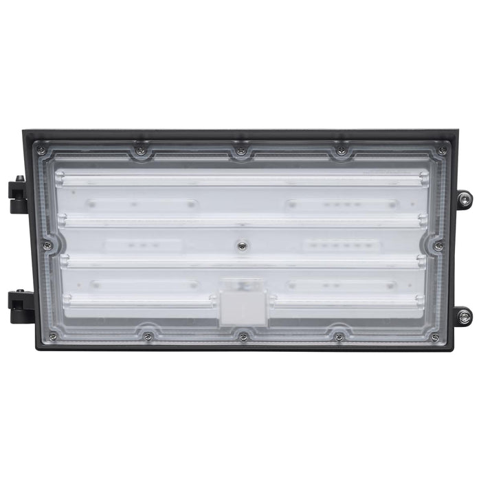 Wall Pack Nuvo 65-942 45/60/80 Watt - 3K/4K/5K CCT Selectable LED Semi Cutoff Wall Pack - 120-277 Volt - Bronze Finish Nuvo