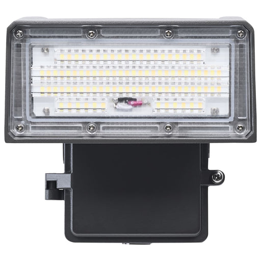 Wall Pack Nuvo 65-943 15/20/25 Watt - 3K/4K/5K CCT Selectable LED Small Adjustable Wall Pack - 120-277 Volt - Bronze Finish Nuvo