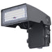 Wall Pack Nuvo 65-943 15/20/25 Watt - 3K/4K/5K CCT Selectable LED Small Adjustable Wall Pack - 120-277 Volt - Bronze Finish Nuvo