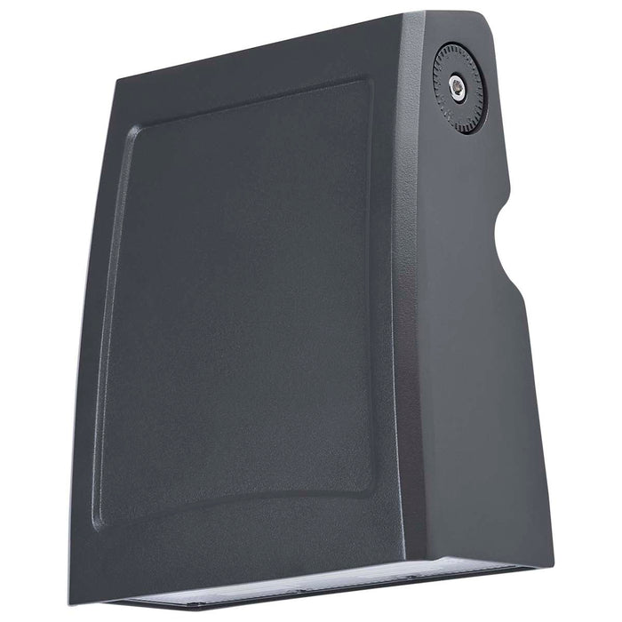 Wall Pack Nuvo 65-943 15/20/25 Watt - 3K/4K/5K CCT Selectable LED Small Adjustable Wall Pack - 120-277 Volt - Bronze Finish Nuvo
