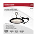 Shop Light Nuvo 65-960 60 Watt - Hi-Pro Shop Light with Plug - 8'' Dia. - 3000K - Black Finish - 120 Volt Nuvo