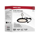 Shop Light Nuvo 65-961 60 Watt - Hi-Pro Shop Light with Plug - 8" Dia. - 4000K - Black Finish - 120 Volt Nuvo