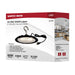 Shop Light Nuvo 65-961 60 Watt - Hi-Pro Shop Light with Plug - 8" Dia. - 4000K - Black Finish - 120 Volt Nuvo