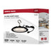Shop Light Nuvo 65-965 80 Watt - Hi-Pro Shop Light with Plug - 8" Dia. - 5000K - Black Finish - 120 Volt Nuvo