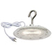 Shop Light Nuvo 65-971 60 Watt - Hi-Pro Shop Light with Plug - 8" Dia. - 4000K - White Finish - 120 Volt Nuvo