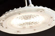 Shop Light Nuvo 65-973 80 Watt - Hi-Pro Shop Light with Plug - 8" Dia. - 3000K - White Finish - 120 Volt Nuvo