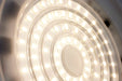 Shop Light Nuvo 65-973 80 Watt - Hi-Pro Shop Light with Plug - 8" Dia. - 3000K - White Finish - 120 Volt Nuvo