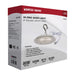 Shop Light Nuvo 65-975 80 Watt - Hi-Pro Shop Light with Plug - 8" Dia. - 5000K - White Finish - 120 Volt Nuvo