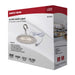 Shop Light Nuvo 65-975 80 Watt - Hi-Pro Shop Light with Plug - 8" Dia. - 5000K - White Finish - 120 Volt Nuvo