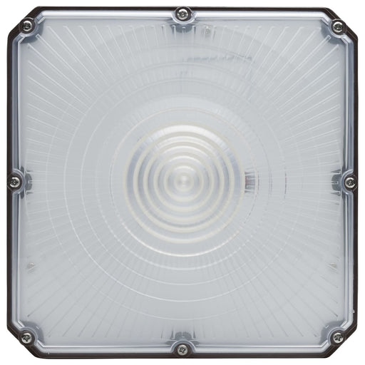 Canopy Nuvo 65-980 8.5 Inch LED Field Selectable Canopy Fixture - 25/30/40 Watts - 3K/4K/5K CCT - Bronze Finish Nuvo