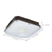 Canopy Nuvo 65-980 8.5 Inch LED Field Selectable Canopy Fixture - 25/30/40 Watts - 3K/4K/5K CCT - Bronze Finish Nuvo