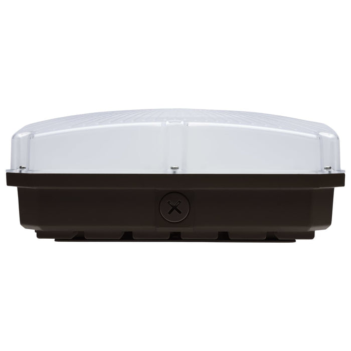 Canopy Nuvo 65-981 10 Inch LED Field Selectable Canopy Fixture - 45/60/70 Watts - 3K/4K/5K CCT - Bronze Finish Nuvo