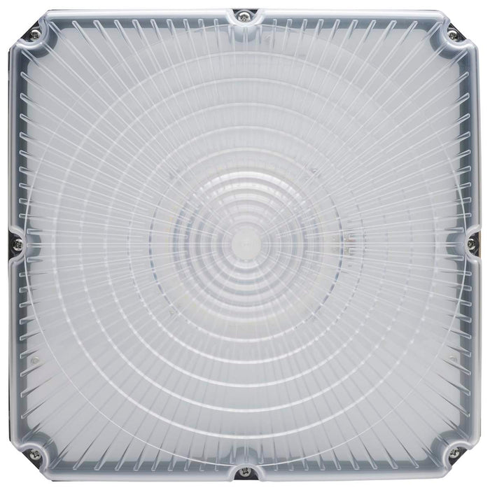 Canopy Nuvo 65-981 10 Inch LED Field Selectable Canopy Fixture - 45/60/70 Watts - 3K/4K/5K CCT - Bronze Finish Nuvo