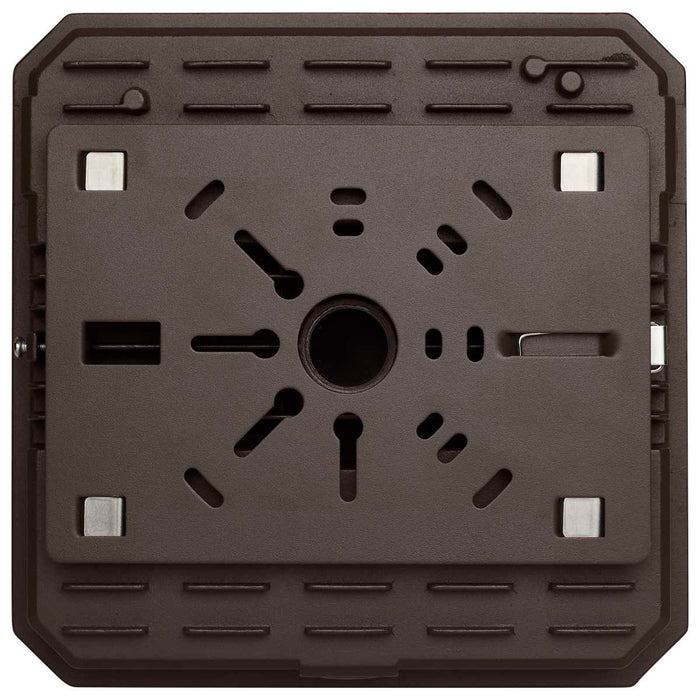 Canopy Nuvo 65-982 8.5 Inch LED Field Selectable Canopy Fixture With Sensor - 25/30/40 Watts - 3K/4K/5K CCT - 120-277 Range Voltage - Bronze Finish Nuvo