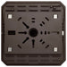 Canopy Nuvo 65-982 8.5 Inch LED Field Selectable Canopy Fixture With Sensor - 25/30/40 Watts - 3K/4K/5K CCT - 120-277 Range Voltage - Bronze Finish Nuvo