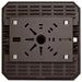 Canopy Nuvo 65-983 10 Inch LED Field Selectable Canopy Fixture With Sensor - 45/60/70 Watts - 3K/4K/5K CCT - 120-277 Range Voltage - Bronze Finish Nuvo