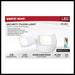 Security Lighting Nuvo 65-995 LED Security Light - Dual Head - Field Selectable - White Finish Nuvo