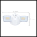Security Lighting Nuvo 65-995 LED Security Light - Dual Head - Field Selectable - White Finish Nuvo