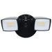 Security Lighting Nuvo 65-996 LED Security Light - Dual Head - Field Selectable - Black Finish Nuvo