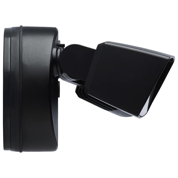 Security Lighting Nuvo 65-996 LED Security Light - Dual Head - Field Selectable - Black Finish Nuvo