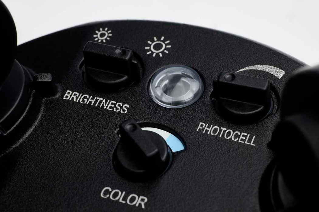 Security Lighting Nuvo 65-996 LED Security Light - Dual Head - Field Selectable - Black Finish Nuvo