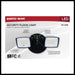 Security Lighting Nuvo 65-996 LED Security Light - Dual Head - Field Selectable - Black Finish Nuvo