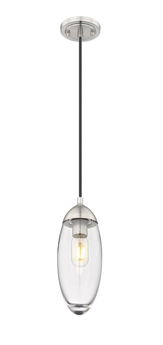Pendant Z-Lite 651P-BN Brushed Nickel Arden 1 Light Pendant Z-Lite