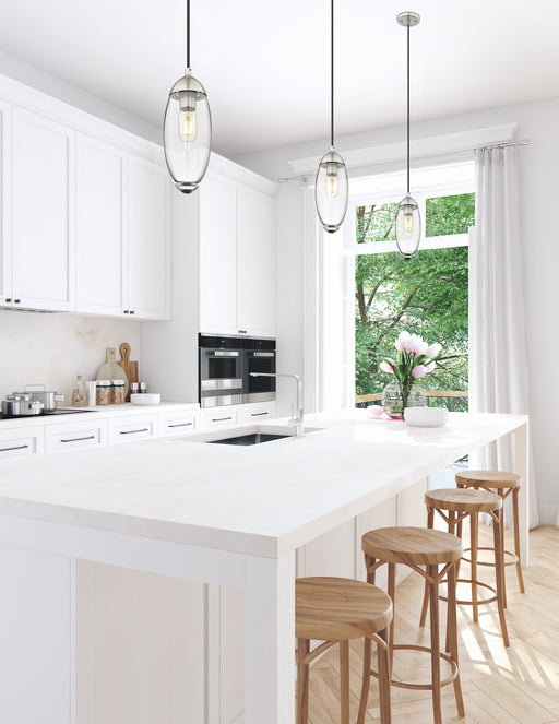Pendant Z-Lite 651P-BN Brushed Nickel Arden 1 Light Pendant Z-Lite