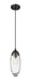 Pendant Z-Lite 651P-MB Matte Black Arden 1 Light Pendant Z-Lite