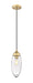 Pendant Z-Lite 651P-RB Rubbed Brass Arden 1 Light Pendant Z-Lite