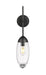 Wall Sconce Z-Lite 651S-MB Matte Black Arden 1 Light Wall Sconce Z-Lite