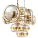 Eurofase 37089-016 Nottingham 54" Antique Brass Chandelier