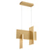Eurofase 37346-010 Coburg 20" Gold LED Chandelier