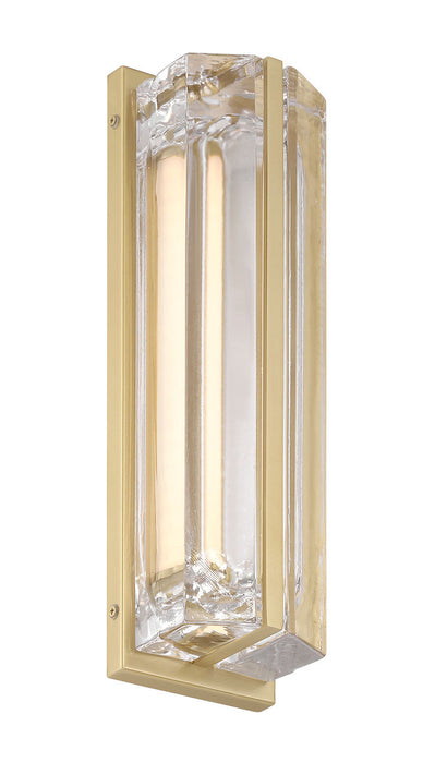 Eurofase 49023-015 Langferd 16" Gold LED Outdoor Wall Light