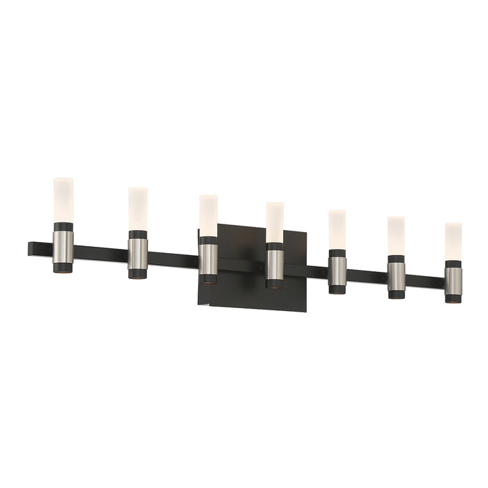 Eurofase 45238-021 Albany 32" Silver-Black Mix LED Vanity Light