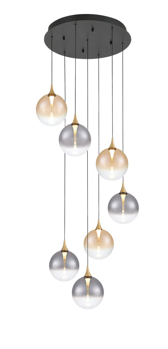 Eurofase 48928-045 Iissa 21" Gold LED Chandelier