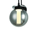 Eurofase 47197-015 Caswell 18" Powder Coat Black LED Outdoor Wall Light