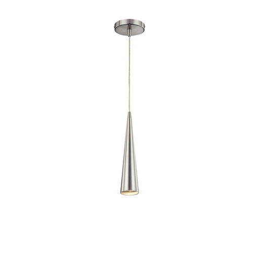 Eurofase 20444-020 Sliver 12" Polished Nickel LED Pendant Light
