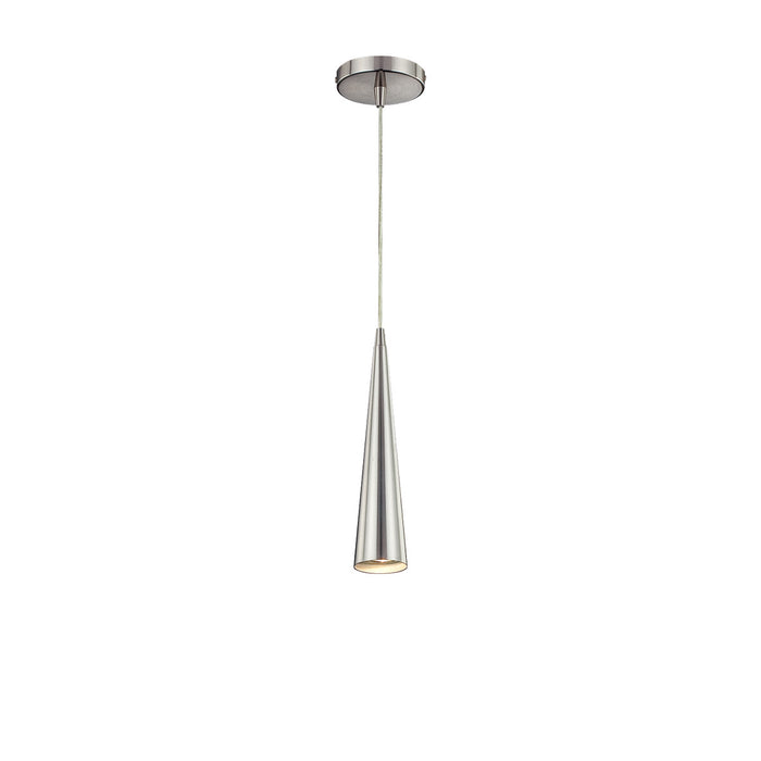 Eurofase 20444-020 Sliver 12" Polished Nickel LED Pendant Light