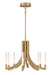 Eurofase 49010-015 Olette 24" Gold LED Chandelier