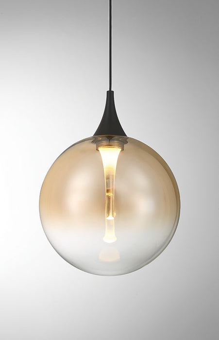 Eurofase 50250-035 Iissa 6" Matte Black LED Pendant Light