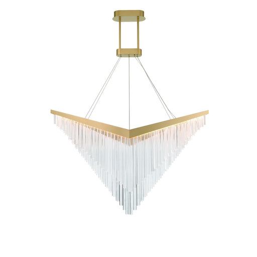 Eurofase 47188-013 Vivien 60" Matte Gold LED Chandelier