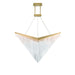 Eurofase 47188-013 Vivien 60" Matte Gold LED Chandelier