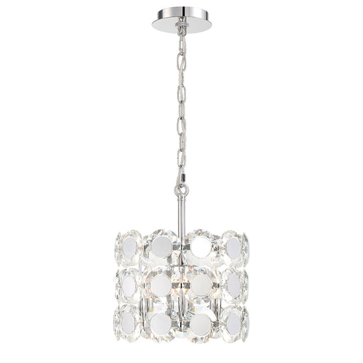Eurofase 44284-015 Perrene 14" Chrome Chandelier