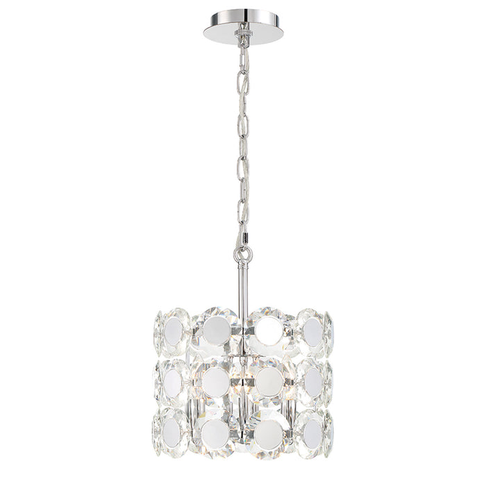 Eurofase 44284-015 Perrene 14" Chrome Chandelier
