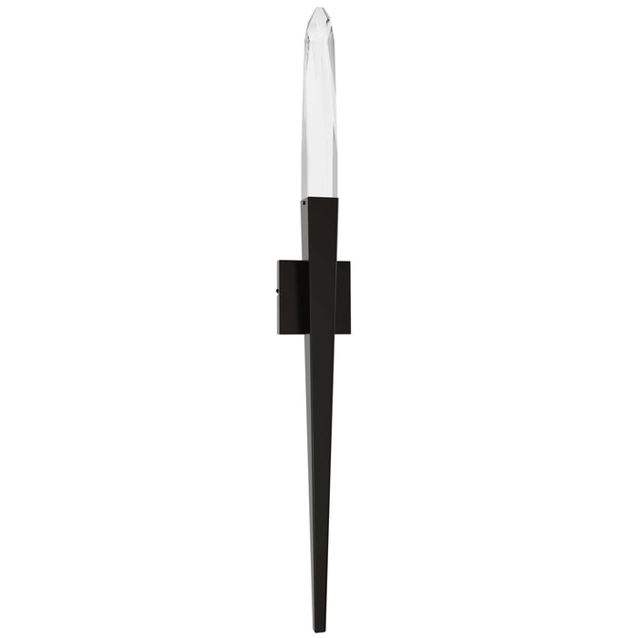 Wall Sconce Avenue Lighting HF3040-AP-DBZ-C Aspen 32"H LED Wall Sconce in Dark Bronze/Clear Crystal Avenue Lighting